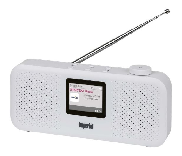 IMPERIAL Imperial DABMAN 16 DAB+ / FM Stereo Radio White - 1535009 - zdjęcie 4